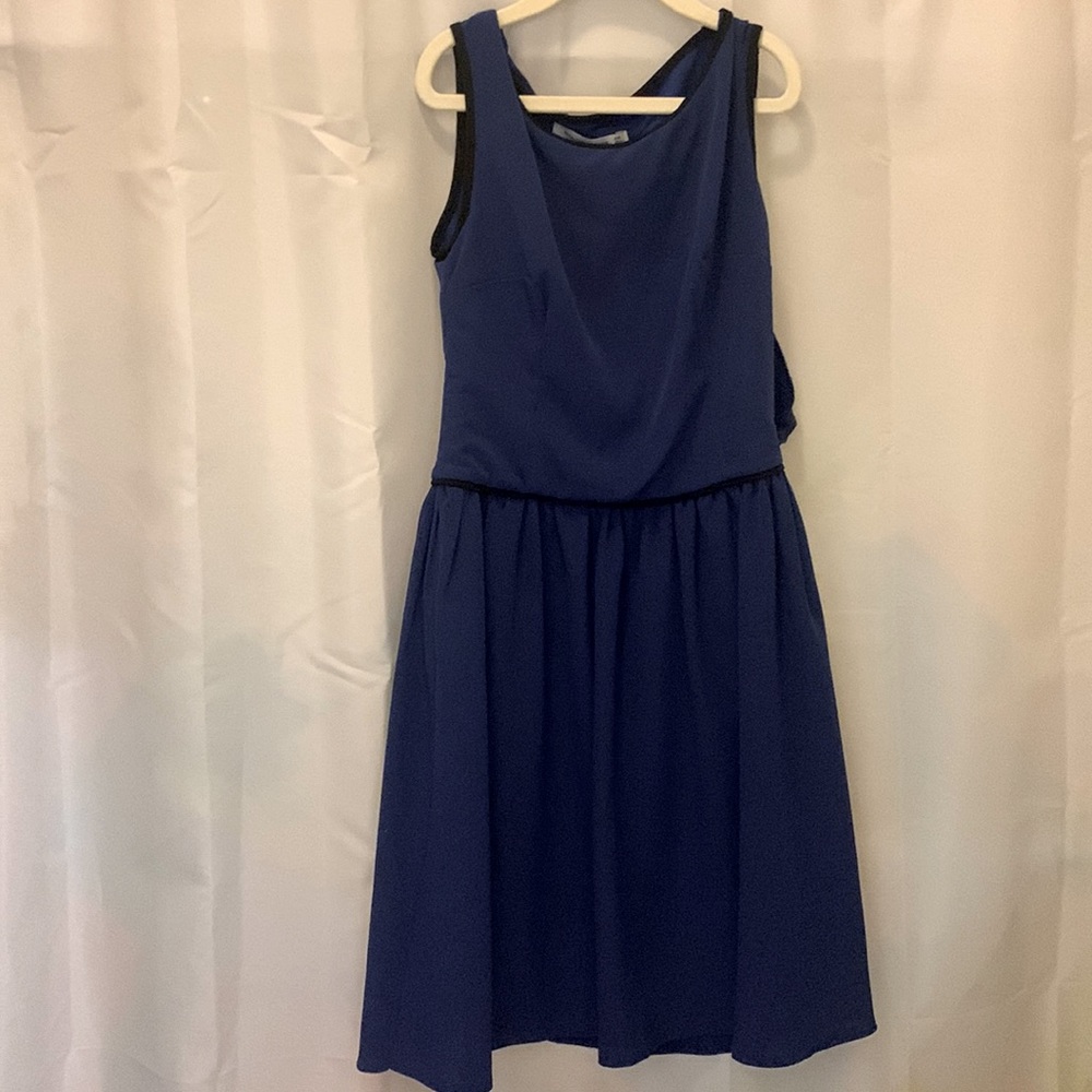 Pologarage navy blue short dress